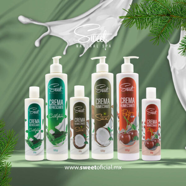 CREMA HUMECTANTE & REFRESCANTE SWEET - Imagen 2