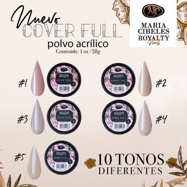 POLVO ACRILICO COVER FULL MARIA CIBELES - Imagen 2