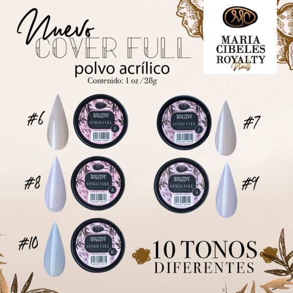 POLVO ACRILICO COVER FULL MARIA CIBELES - Imagen 3
