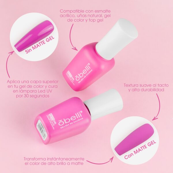 TOP COAT MATTE OBELLI