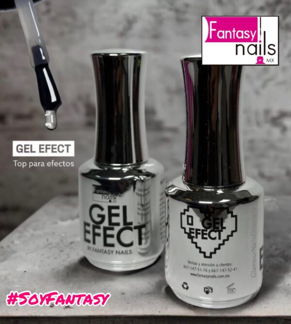 TOP GEL EFECT FANTASY NAILS