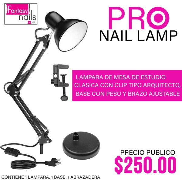LAMPARA DE ESCRITORIO FANTASY NAILS - Imagen 2