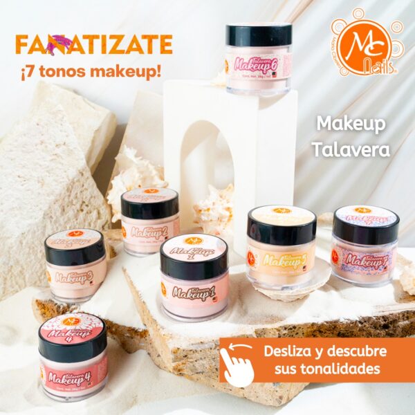 POLVO ACRILICO MAKE UP TALAVERA MC NAILS