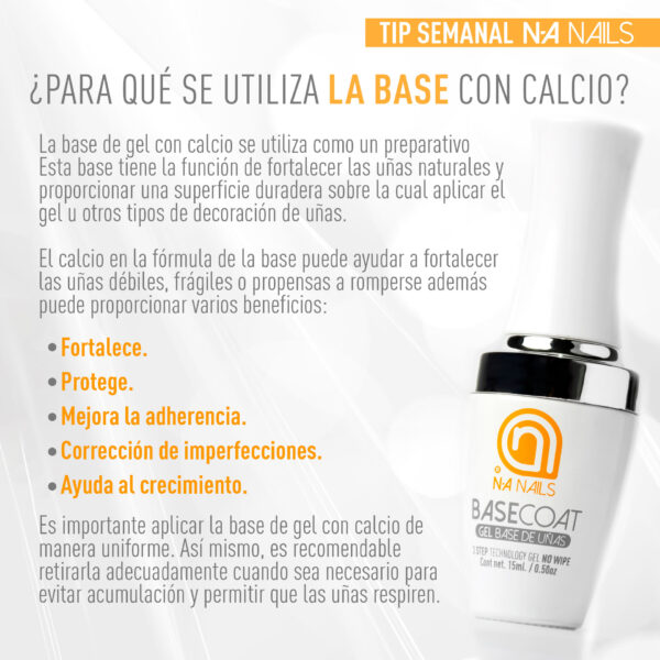 BASE COAT NA-NAILS - Imagen 2