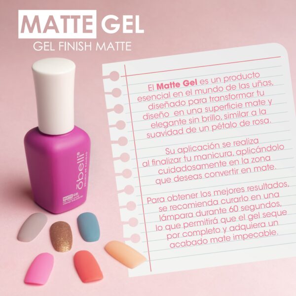TOP COAT MATTE OBELLI - Imagen 2