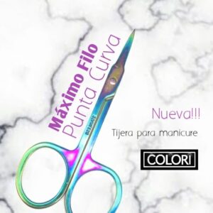 TIJERAS PARA CUTICULA COLORI