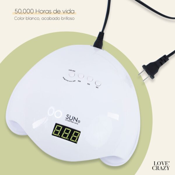 LAMPARA UV SUN 5 LOVE CRAZY 48W