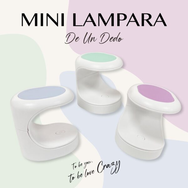 MINI LAMPARA DE UN DEDO LOVE CRAZY 16W