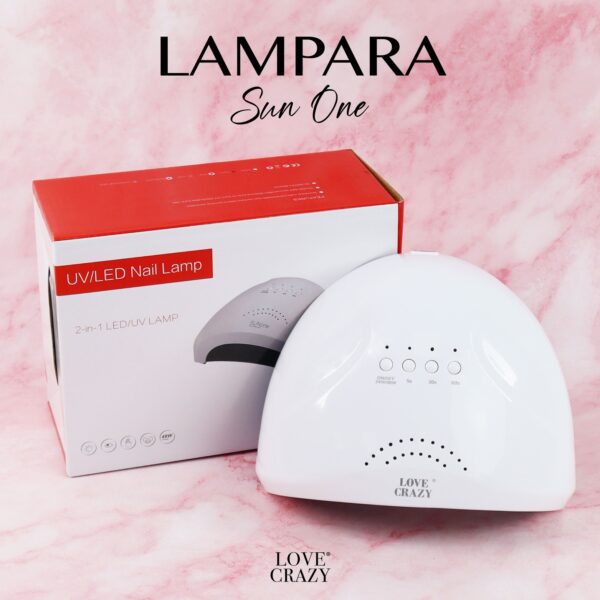 LAMPARA UV SUN ONE LOVE CRAZY 48W