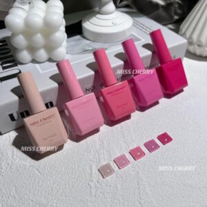 COLECCION DE GEL ROSAS 5PCS MISS CHERRY