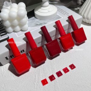 COLECCION DE GEL ROJOS 5PCS MISS CHERRY