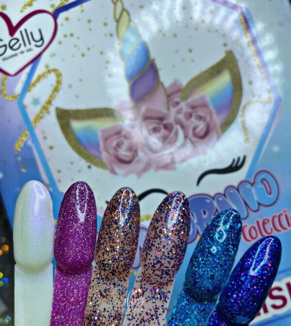 COLECCION DE GEL UNICORNIO 6PCS WAPIZIMA - Imagen 2