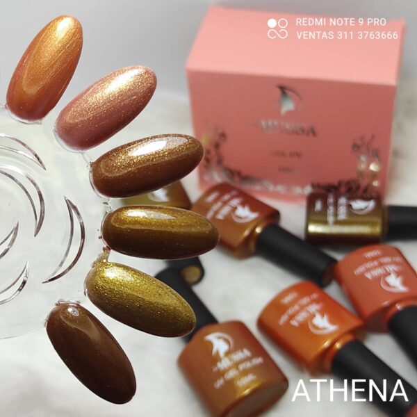 COLECCION DE GEL ATHENA 6PCS MUSSA