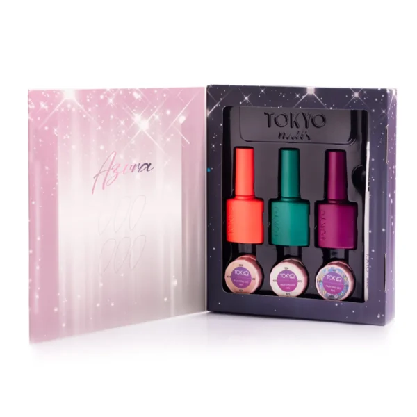 COLECCION DE GEL AZURA 6PCS TOKYO