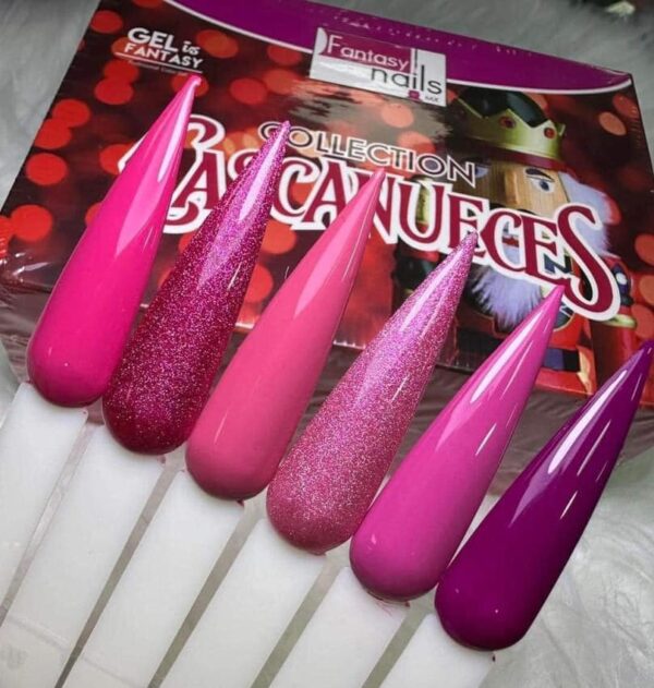 COLECCION DE GEL CASCANUECES 6PCS FANTASY NAILS