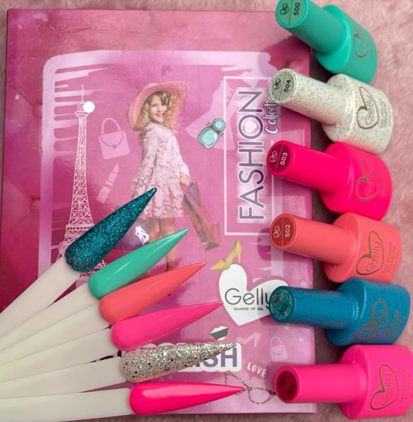COLECCION DE GEL FASHION 6PCS WAPIZIMA