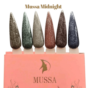 COLECCION DE GEL MIDNIGHT 6PCS MUSSA