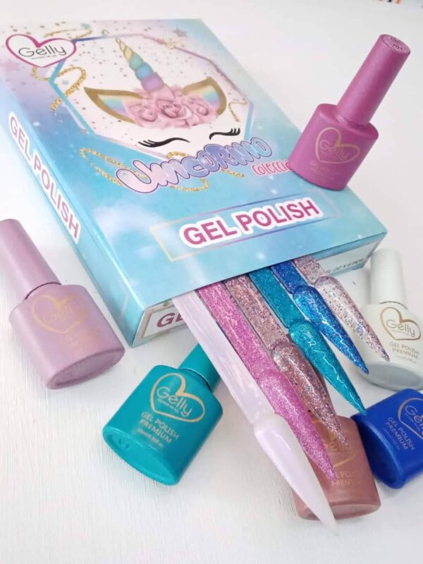 COLECCION DE GEL UNICORNIO 6PCS WAPIZIMA