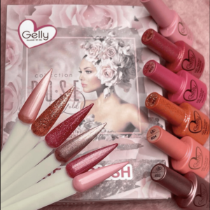 COLECCION DE GEL ROSE GOLD 6PCS WAPIZIMA