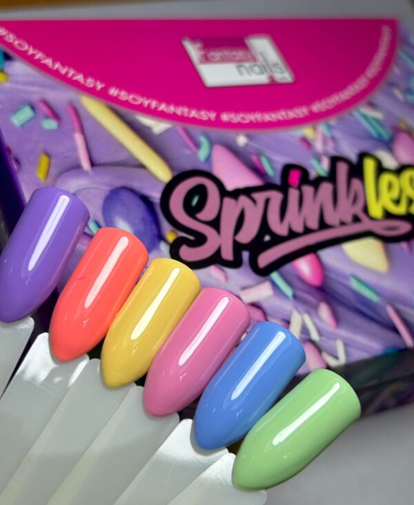COLECCION DE GEL SPRINKLES 6PCS FANTASY NAILS