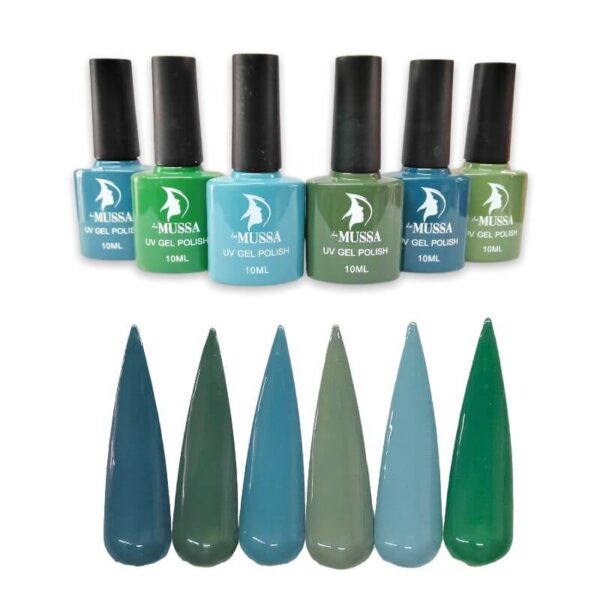 COLECCION DE GEL FRIO 6PCS MUSSA