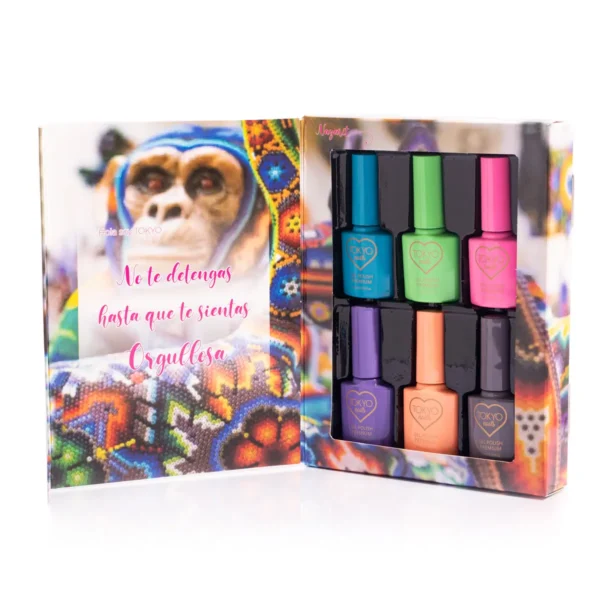 COLECCION DE GEL NAYARIT 6PCS TOKYO