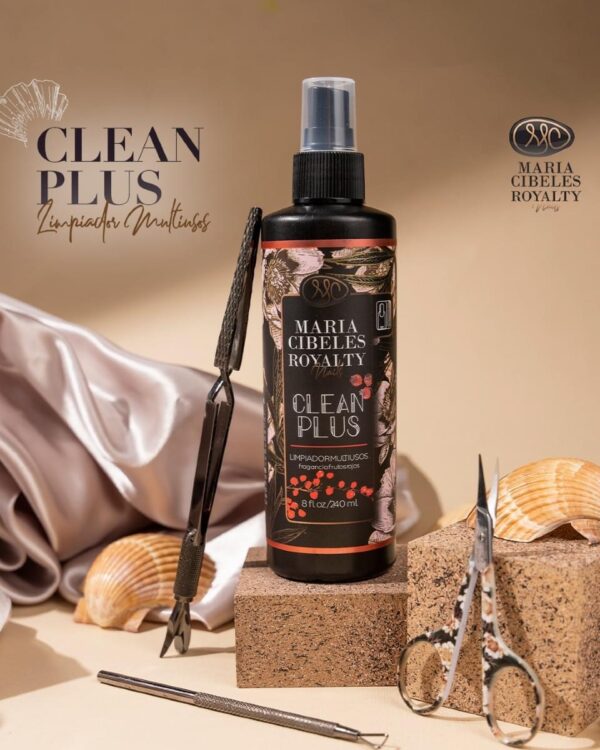 FINISH SOLUTION CLEAN PLUS 8OZ MARIA CIBELES