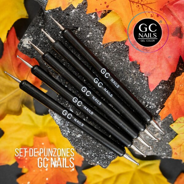 SET PUNTEROS GC NAILS 5PCS