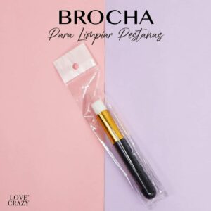 BROCHA PARA LIMPIAR PESTAÑAS LOVE CRAZY