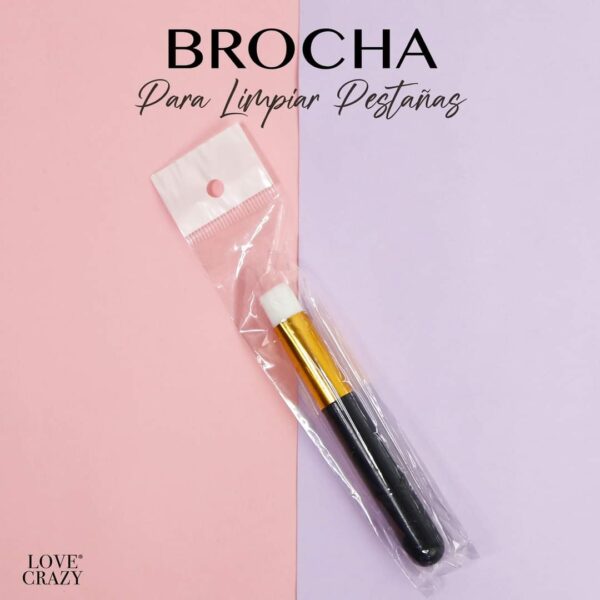 BROCHA PARA LIMPIAR PESTAÑAS LOVE CRAZY