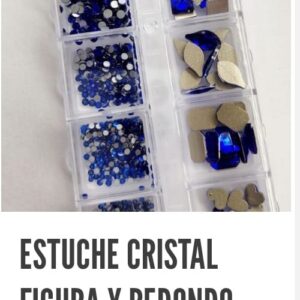 ESTUCHE CRISTALES FIGURA Y REDONDO LOVELY