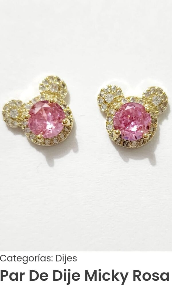 PAR DE DIJES MICKEY LOVELY