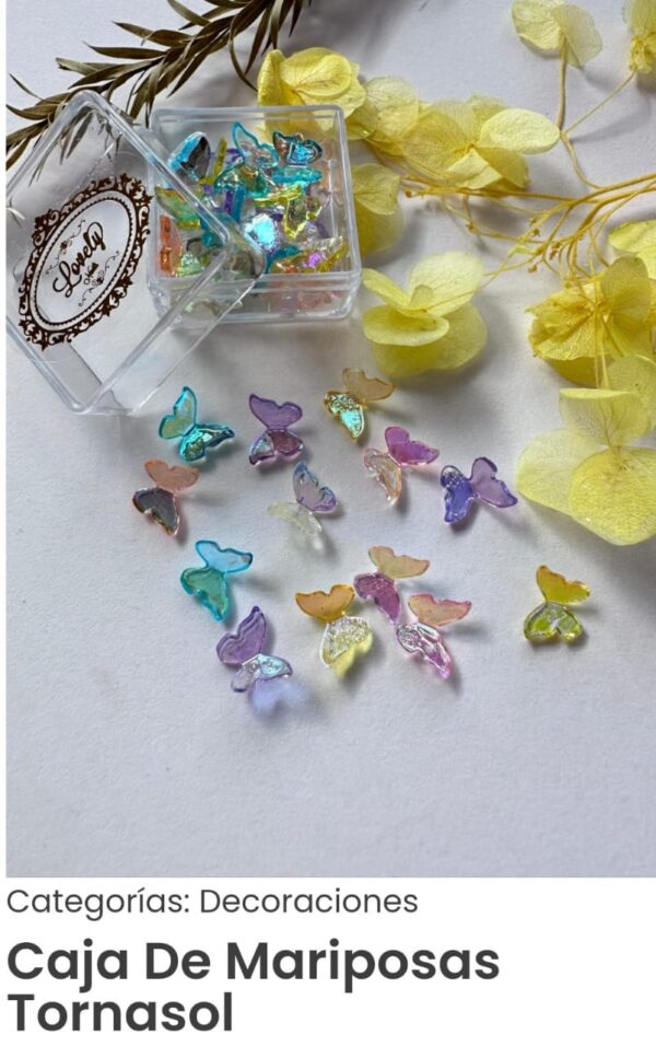 CAJA DE MARIPOSAS TORNASOL LOVELY