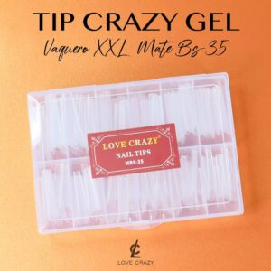 TIP VAQUERO XXL MATE TRANSPARENTE BS35 LOVE CRAZY