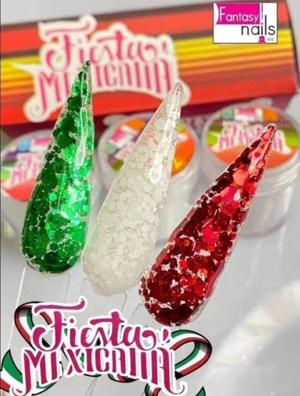COLECCIONES DE 3 PZS FANTASY NAILS