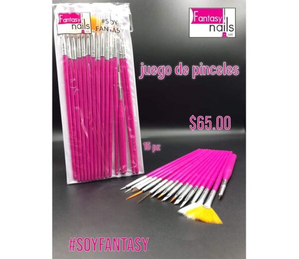 PINCELES FANTASY NAILS