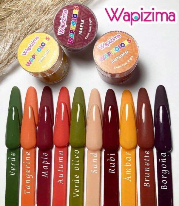 WAPICOLORS ACRILICOS DE 8GRS WAPIZIMA