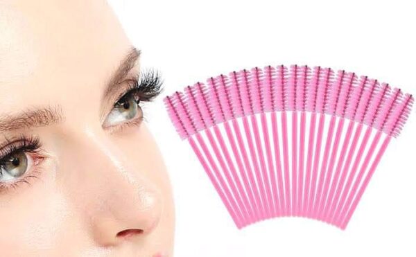 CEPILLOS PARA PESTAÑAS Y CEJAS 50 PZS LOVE CRAZY