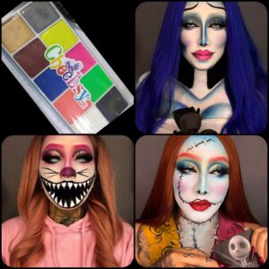 PALETA DE PINTURAS PARA PAYASO