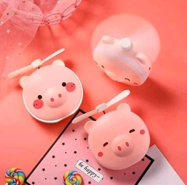 ESPEJO,LAMPARA Y VENTILADOR CERDITO